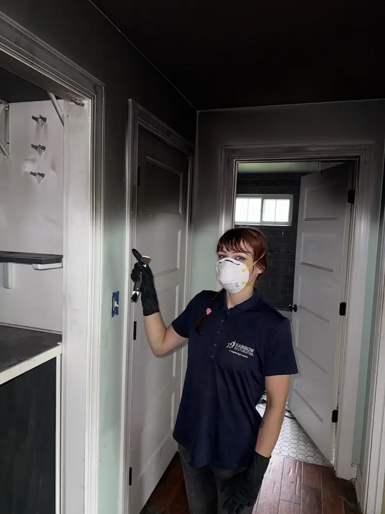 Water Damage Restoration Chula Vista technician on a job in Chula Vista